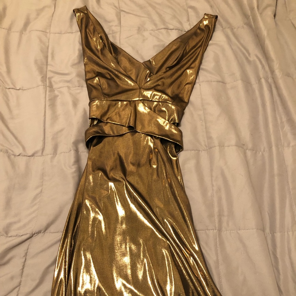 Mini dress.